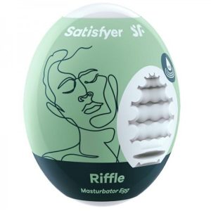 Satisfyer Savage Mastürbatör Yumurtası - Esnek Dokulu ve Tırtıklı İç Kanallı Erkek Mastürbatör