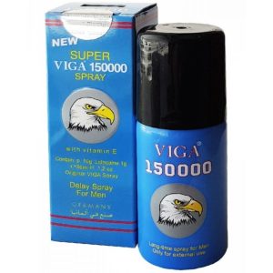 Super Viga 150000 Geciktirici Sprey 45 ML - Vitamin E Katkılı Erkeklere Özel Performans Spreyi