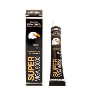 Super Viga 50000 Geciktirici Krem 15 ML - Vitamin E Katkılı ve Alman Formüllü Performans Kremi