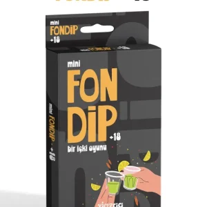 Mini Fondip +18 Yetişkin Parti ve İçki Kart Oyunu - Eğlence Seti