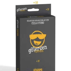 Gülersen İçersin +18 Yetişkin Parti Oyunu - Eğlenceli Ceza Kartları