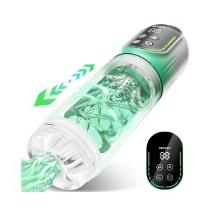 Profesyonel LCD Ekranlı Full Otomatik Emişli Erkek Mastürbatör - Çok Modlu