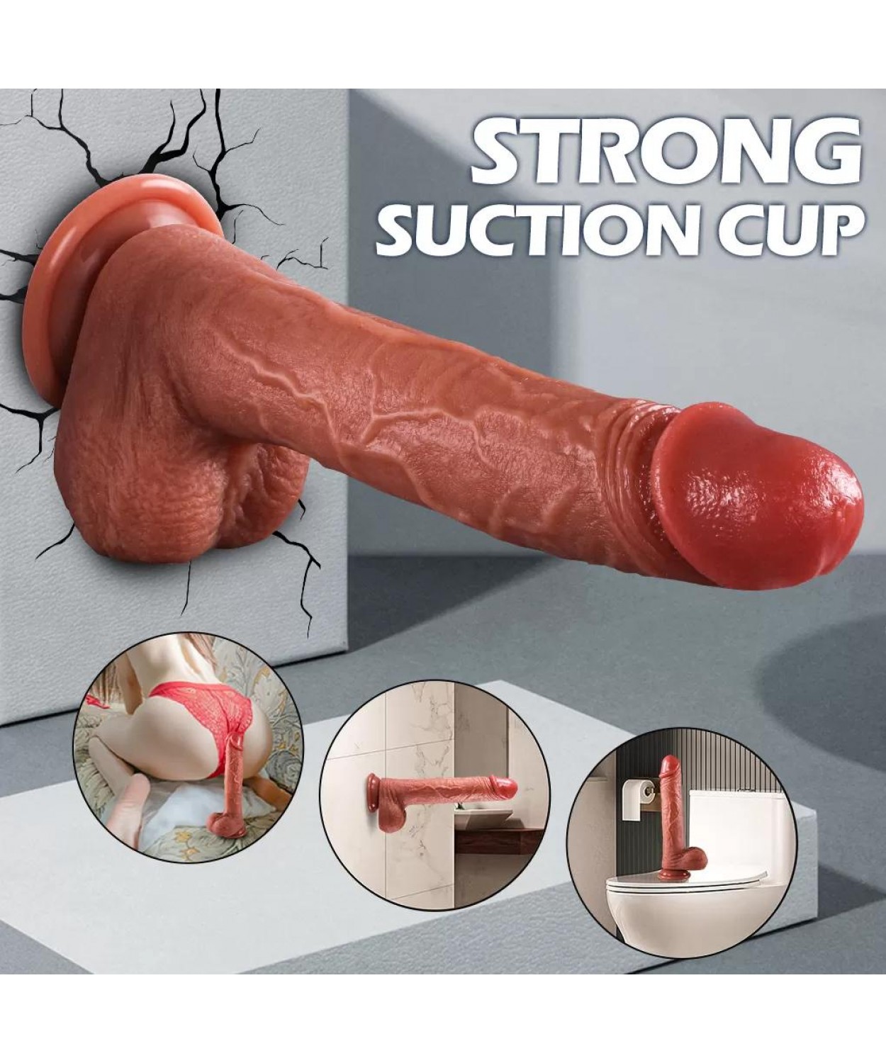 Isıtmalı İleri Geri Hareketli Rotasyonlu Gerçekçi Damarlı Yapay Penis Vibratör 5 Isıtmalı İleri Geri Hareketli Rotasyonlu Gerçekçi Damarlı Yapay Penis Vibratör - Görsel 5